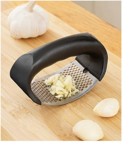 "Nbdcart™ Garlic Press for Indian Cooking – Crush Garlic, Ginger & Chili Instantly”