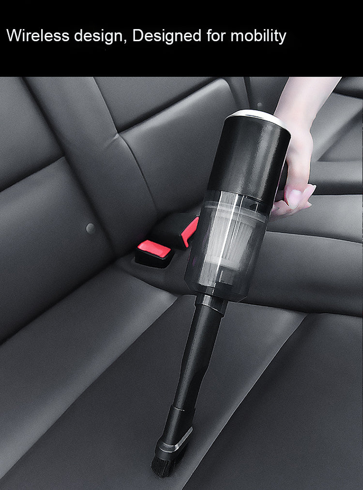 Mini Power Air Duster – 5000Pa Cordless Rechargeable Blower & Vacuum for Cars, Keyboards, Electronics & More