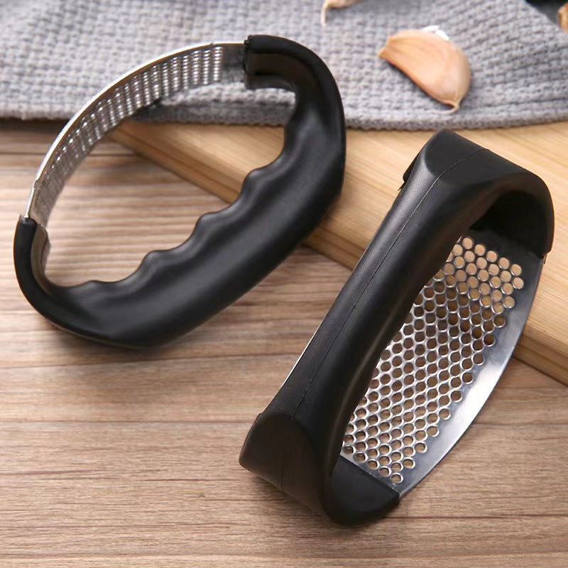 Stainless Steel Garlic Press – Quickly Crush & Mince Garlic Without the Hassle