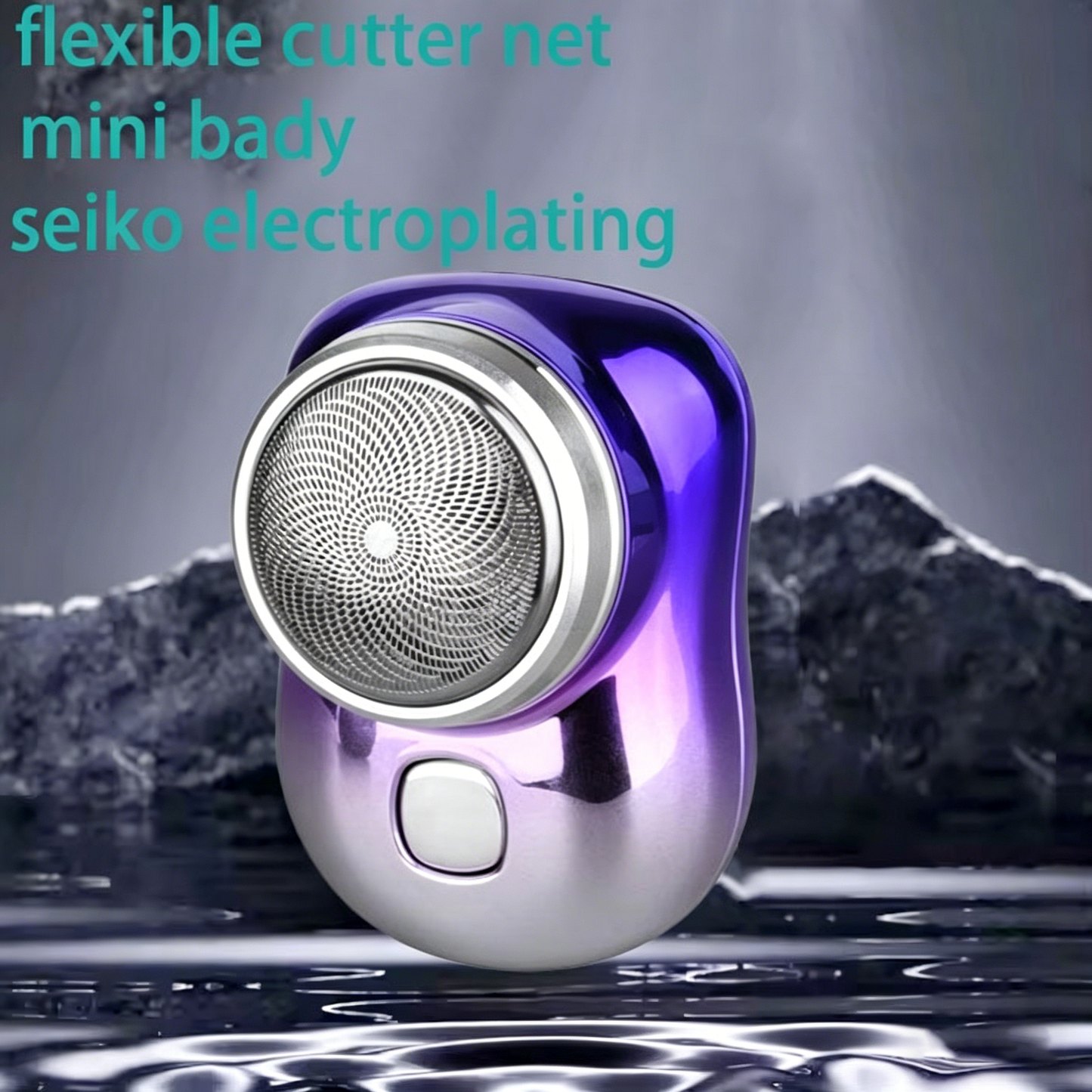 Mini Electric Shaver for Men – Portable Cordless Stainless Steel Razor for Smooth, Quick & Convenient Shaving