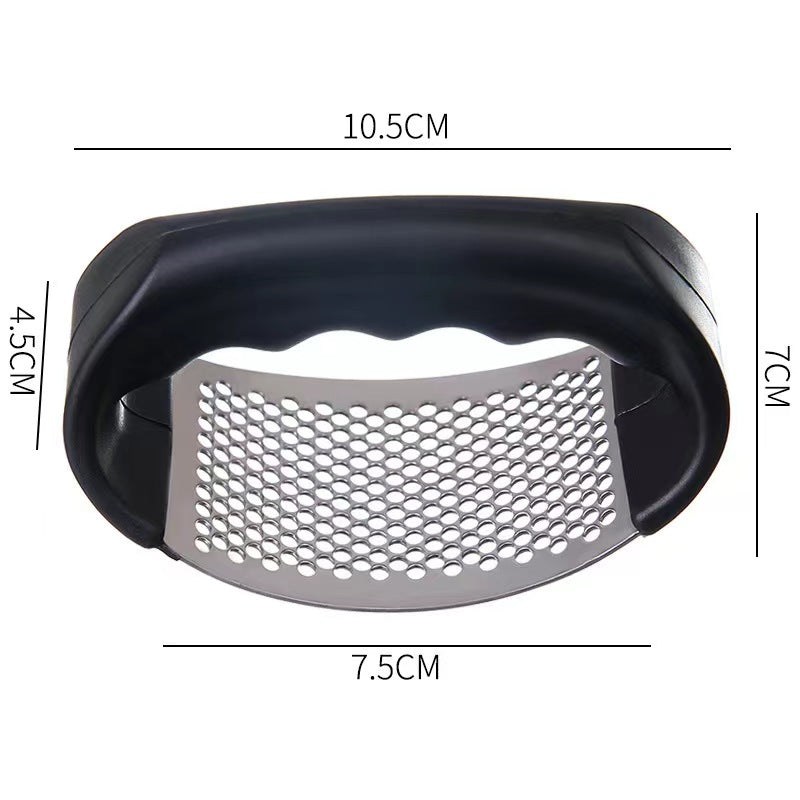 Stainless Steel Garlic Press – Quickly Crush & Mince Garlic Without the Hassle