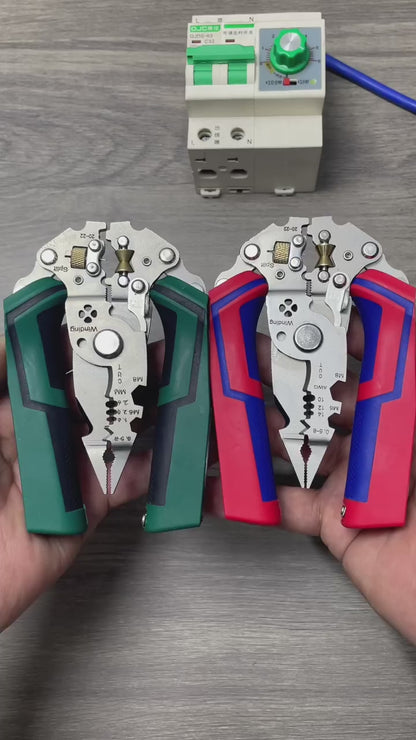 14-in-1 Foldable Wire Stripper, Cutter & Multi-Purpose Electrical Tool