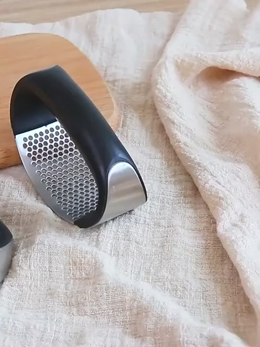 "Nbdcart™ Garlic Press for Indian Cooking – Crush Garlic, Ginger & Chili Instantly”